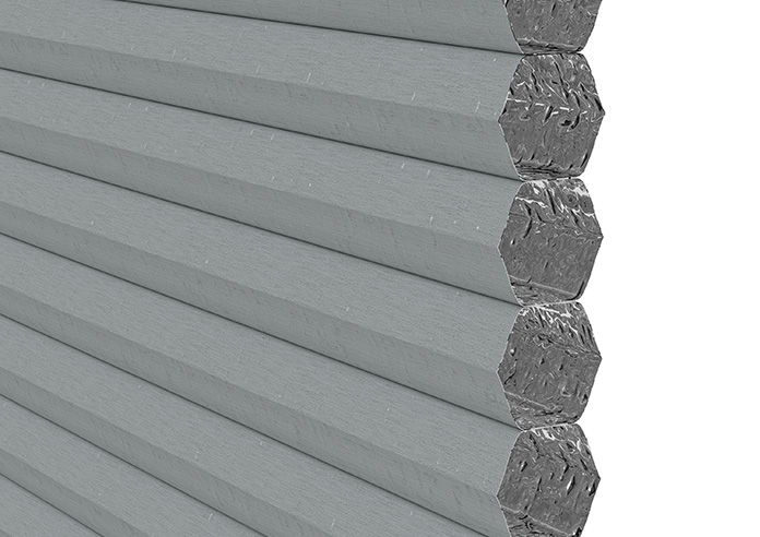 Celeste (Blackout), Tin - Pleated Blind - Image 4